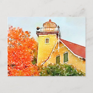 Postal Faro Eagle Bluff, condado de Door, Wisconsin