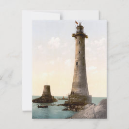 Postal Faro Eddystone, Inglaterra (1900)