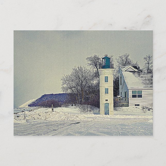 Postal Faro en Empire Postcard (Anverso)