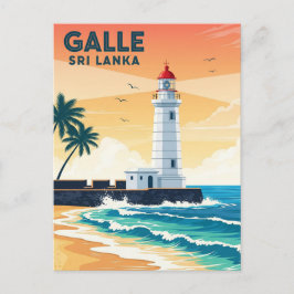 Postal Faro en Galle Sri Lanka Viajes
