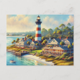 Postal Faro en Harbour Town Carolina del Sur 