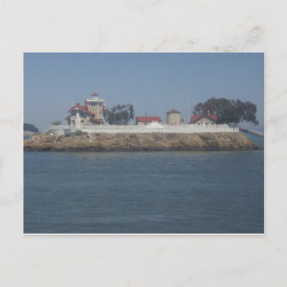 Postal Faro en la bahía de San Francisco