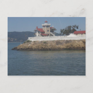 Postal Faro en la bahía de San Francisco