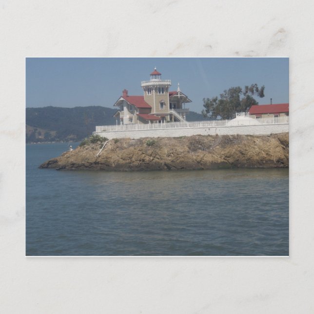 Postal Faro en la bahía de San Francisco (Anverso)