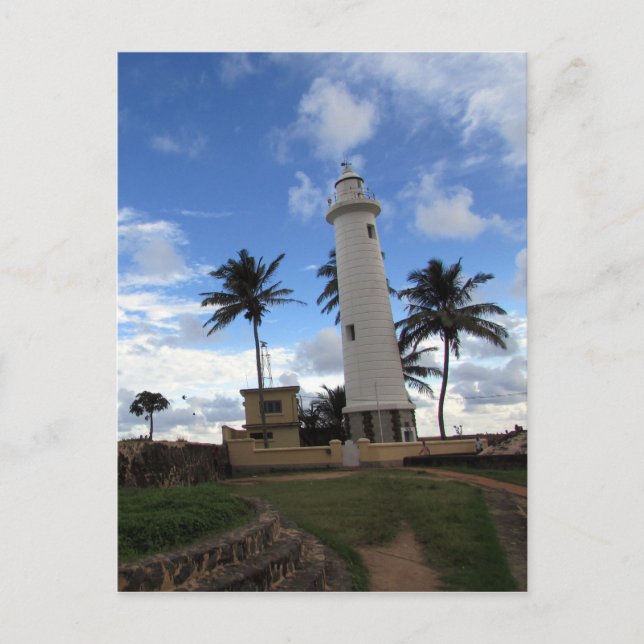 Postal faro galle fort (Anverso)