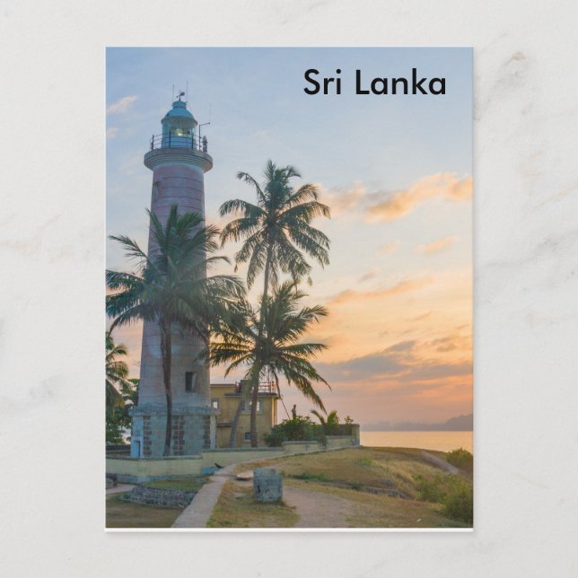 Postal Faro, Galle, Sri Lanka (Anverso)