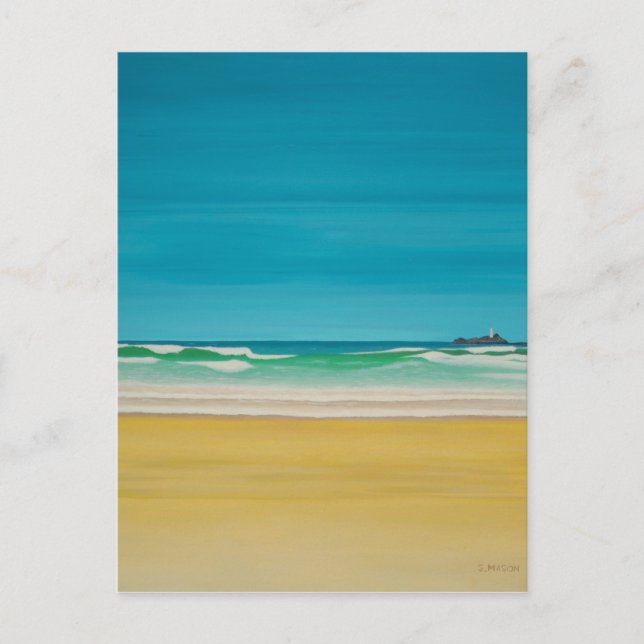 Postal Faro Godrevy (Gwithian) (Anverso)