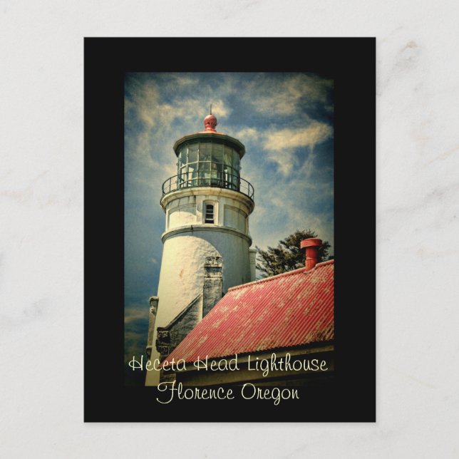 Postal - Faro Heceta Head (Anverso)