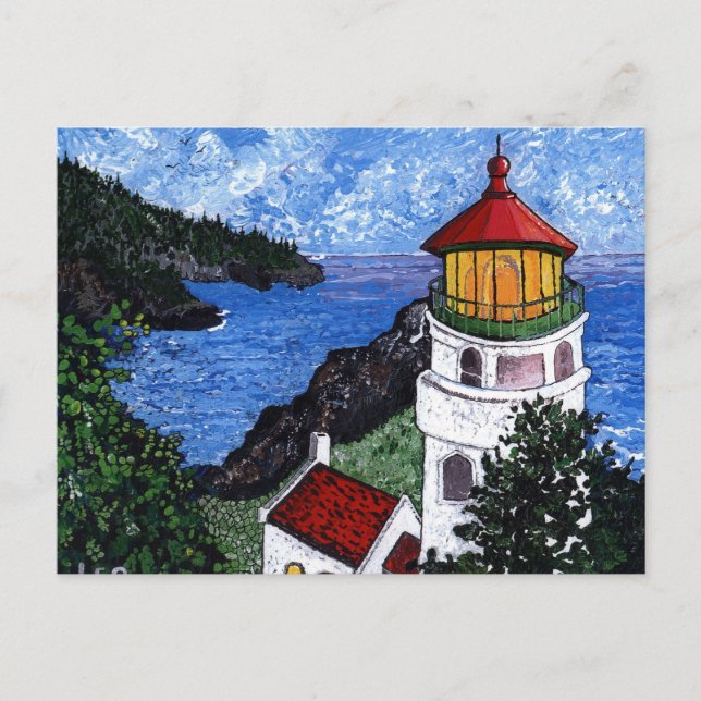 Postal Faro Heceta Head (Anverso)