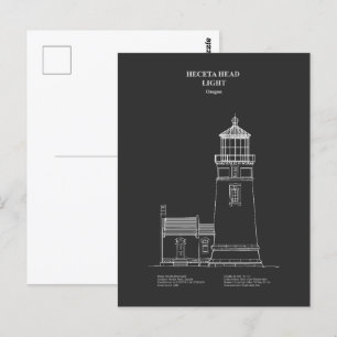 Postal Faro Heceta Head - Oregon - PD
