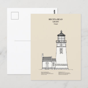 Postal Faro Heceta Head - Oregon - SBD