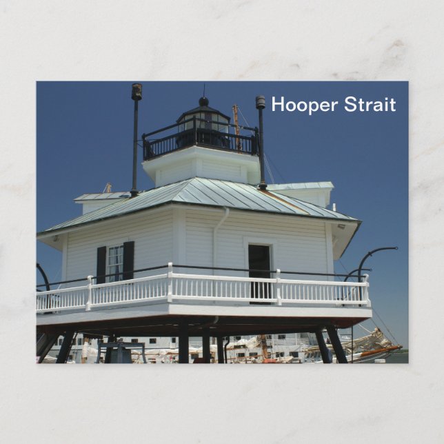Postal Faro Hooper Strait (Anverso)