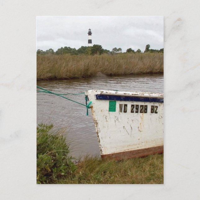 Postal Faro lejano (Anverso)