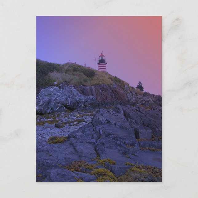 Postal Faro Maine 32 (Anverso)