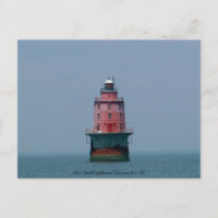 Faro Miah Maull, Bahía Delaware, NJ.