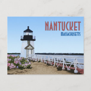 Postal Faro Nantucket Brant Point Massachusetts