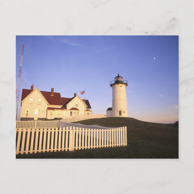 Postal Faro Nobska, Woods Hole, Massachusetts (Anverso)