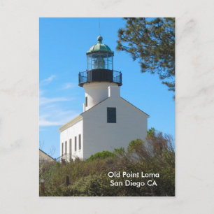 Postal Faro Old Point Loma