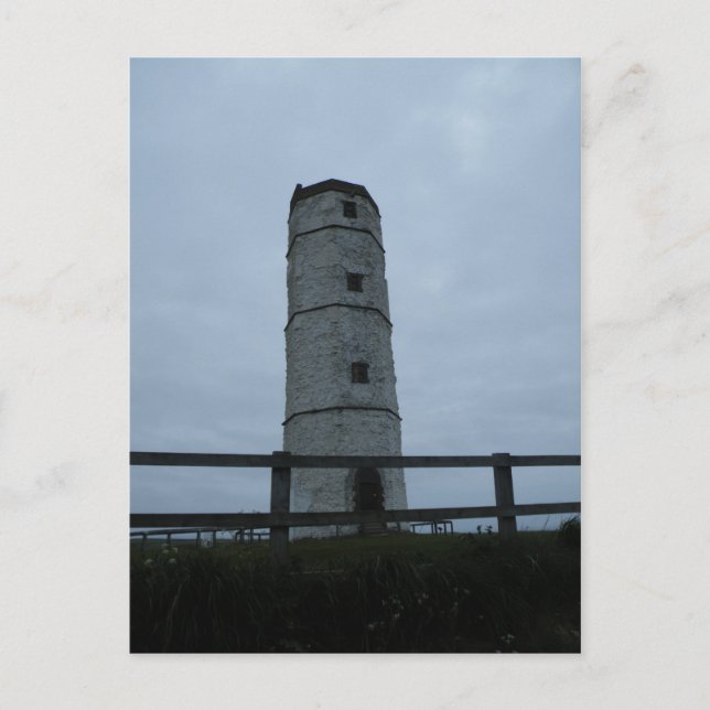 Postal Faro original en Flamborough (Anverso)