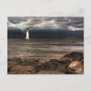 Postal Faro Perch Rock Liverpool River Mersey