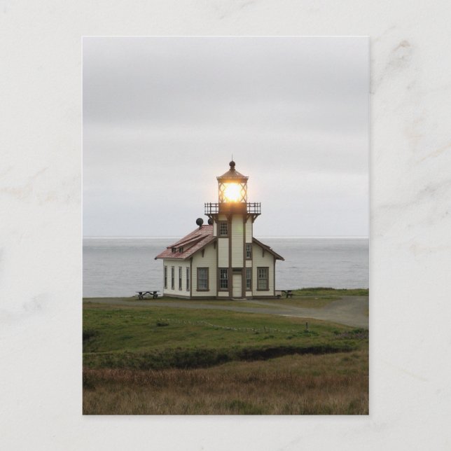 Postal Faro Point Cabrillo, California (Anverso)