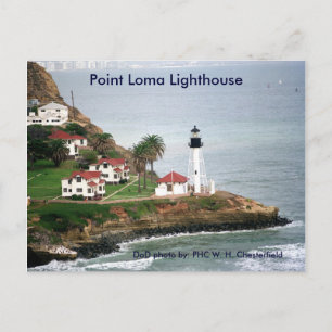 Postal Faro Point Loma / San Diego, California