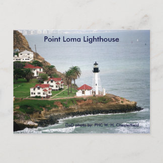 Postal Faro Point Loma / San Diego, California