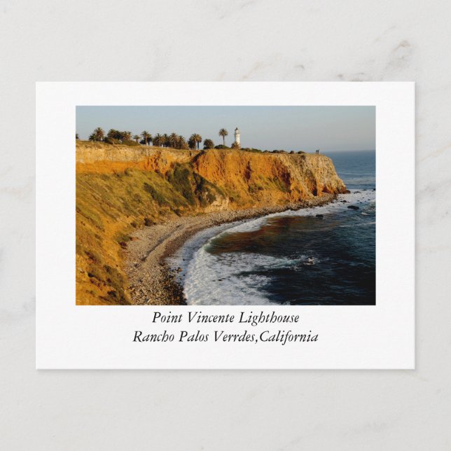 Postal Faro Point Vincente (Anverso)