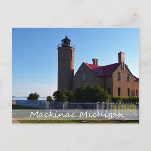 Postal Faro Postcard/Mackinac