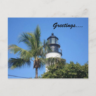 Postal faro, saludos...