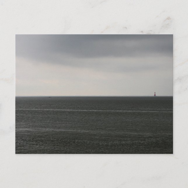 Postal Faro solitario (Anverso)