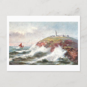 Postal Faro Vintage South Stack en Holyhead, Gales