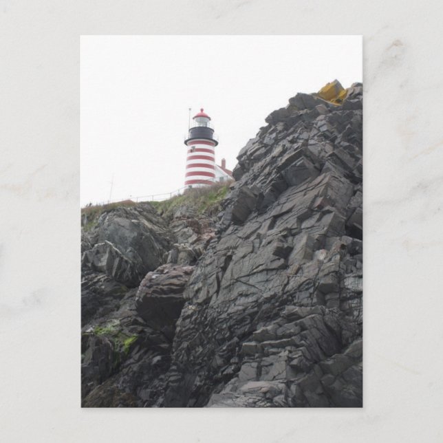 Postal Faro West Quoddy (Anverso)