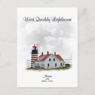 Postal Faro West Quoddy, Maine