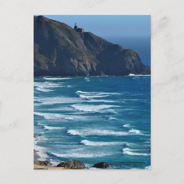 Postal Faro y mar (Anverso)