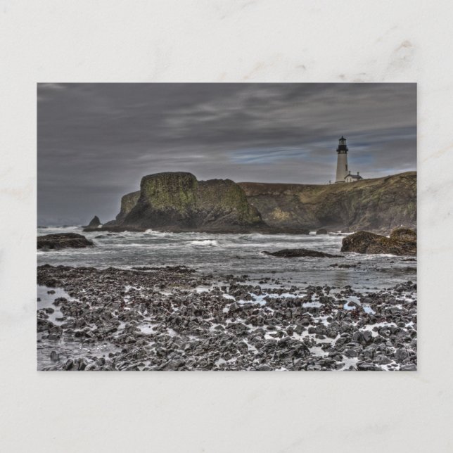 Postal Faro Yaquina Head (Anverso)