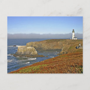 Postal Faro Yaquina Head en Newport Oregon