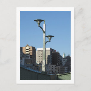 Postal Farolas de Tokio: Puente Umaya, Río Sumida