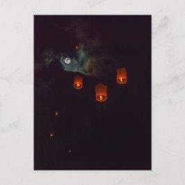 Postal Faroles en el cielo