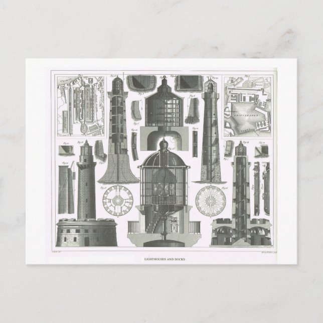 Postal Faros (Anverso)