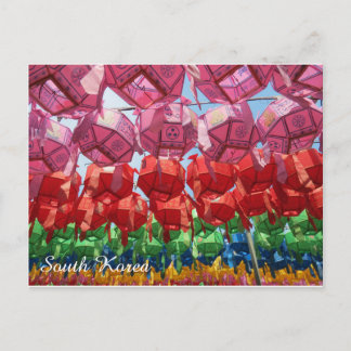 Postal Faros budistas de Corea del Sur