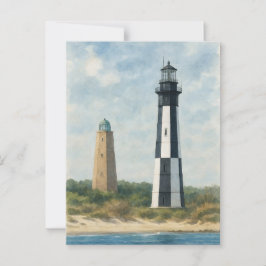 Postal Faros de Cape Henry