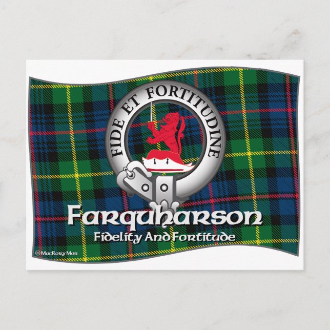 Postal Farquharson Clan (Anverso)