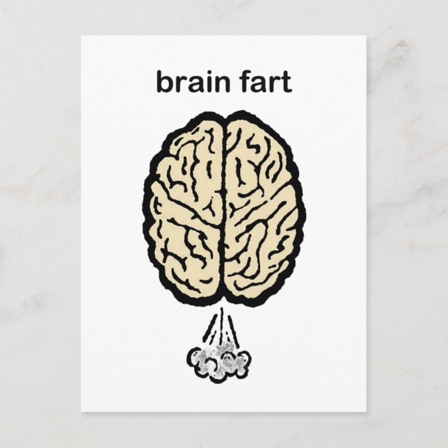 Postal Fart cerebral (Anverso)
