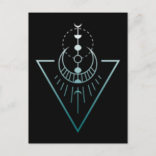 Postal fases de luna geo