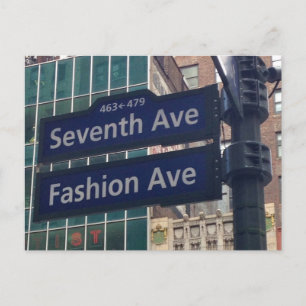Postal Fashion Seventh Avenue Garment District NYC Street