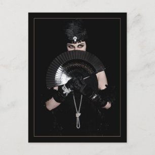 Postal Fatale Femme - Postcard