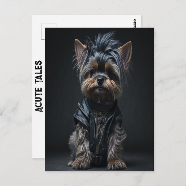 Postal Fatigues de Rock Yorkshire Terrier Agute Tales Yor (Anverso / Reverso)