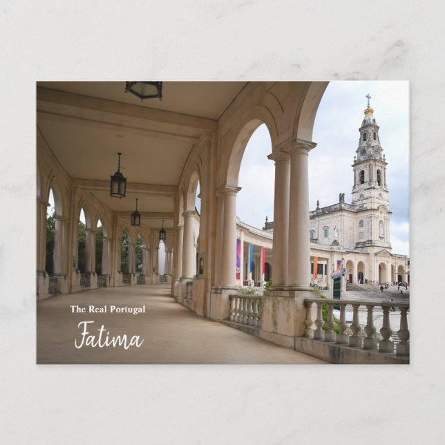 Postal Fatima - El Portugal Real (Anverso)