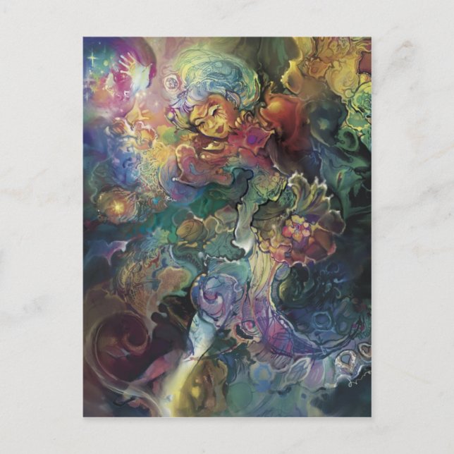 Postal Fauna bailarina*** (Anverso)